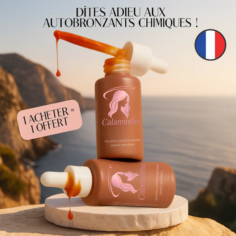 Gouttes Auto-bronzantes | Bronzage Naturel et Éclat Instantané