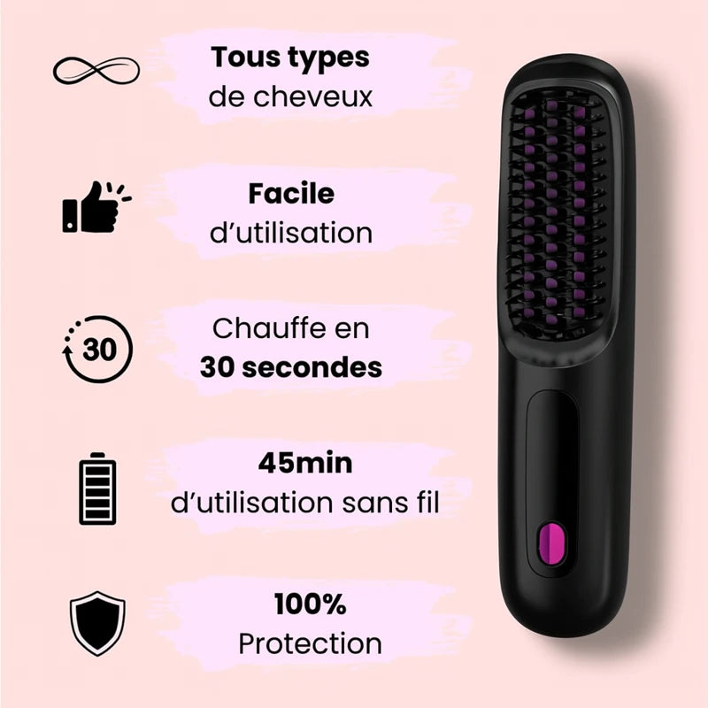 Brosse Lissante Sans Fil Calamintha